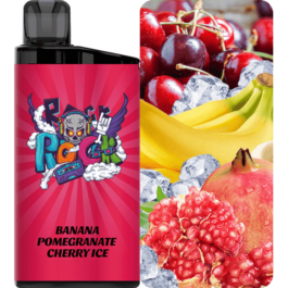 IGET Bar 3,500 Puffs Bulk – Banana Pomegranate Cherry Ice