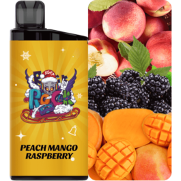 IGET Bar 3,500 Puffs Bulk – Peach Mango Raspberry