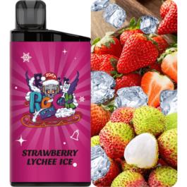 IGET Bar 3,500 Puffs Bulk – Strawberry Lychee Ice